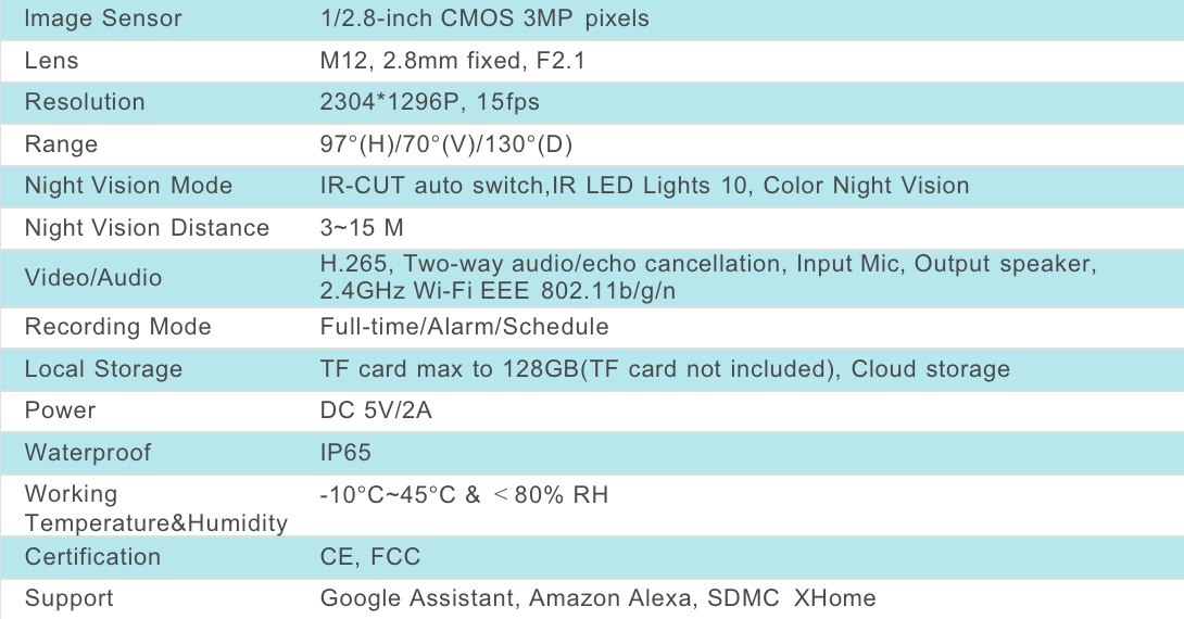 头号玩家CW4143 高清室外智能摄像头