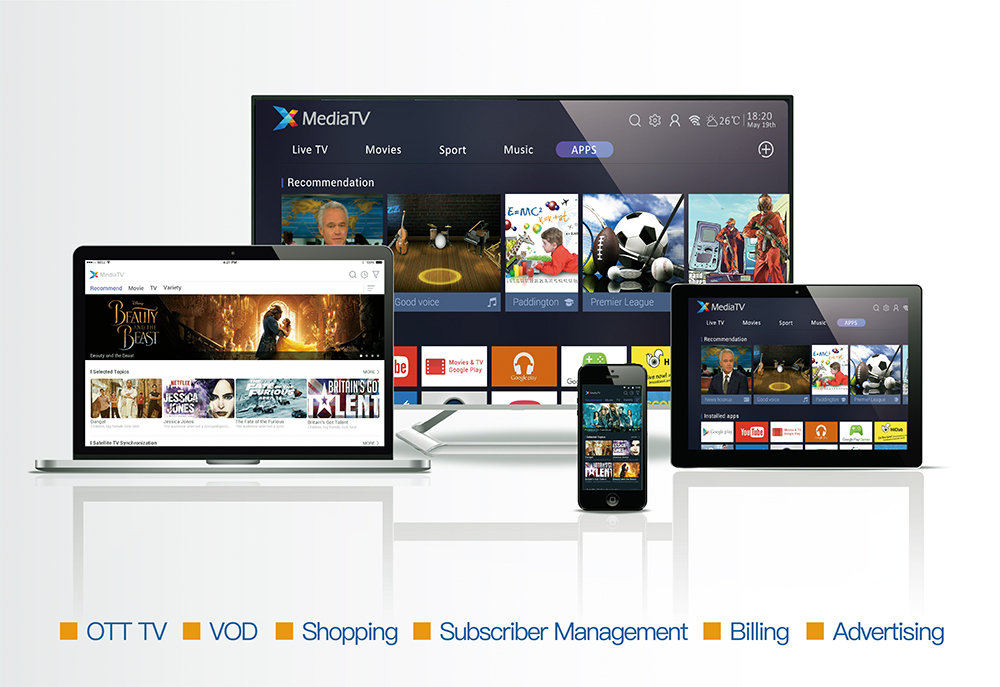 头号玩家推出XMediaTV 新一代OTT融合媒体电视生态解决方案